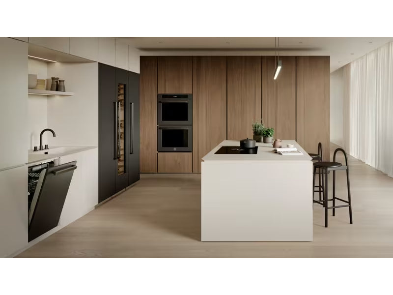 Bertazzoni Professional 24" Tall Tub Dishwasher 39dB, 8 Wash Cycles  – Full Touch Controls – Stainless Steel, Carbonio, Panel Ready