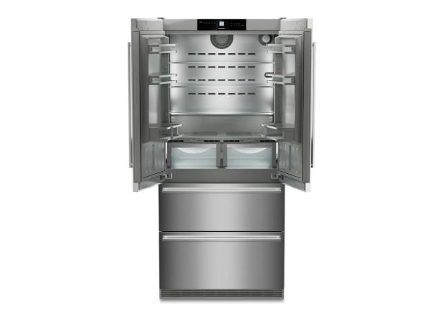 Liebherr 36" Freestanding French Door Refrigerator/Freezer with Ice Maker & BioFresh – Stainless Steel