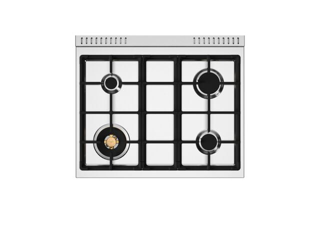 Bertazzoni Professional Series 30" Range: Gas, Dual Fuel, and Induction — Multiple Finishes