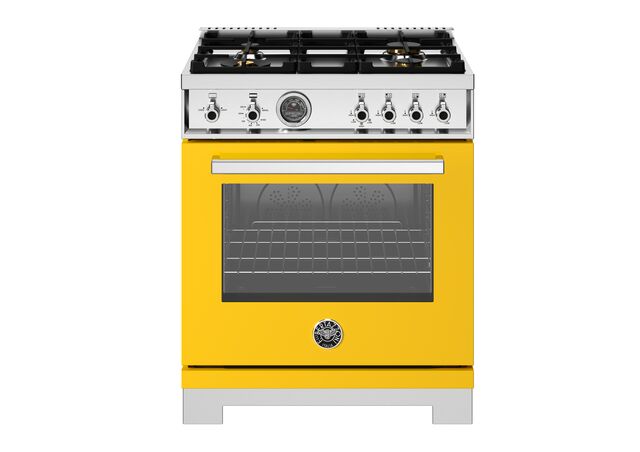 Bertazzoni Professional Series 30" Range: Gas, Dual Fuel, and Induction — Multiple Finishes