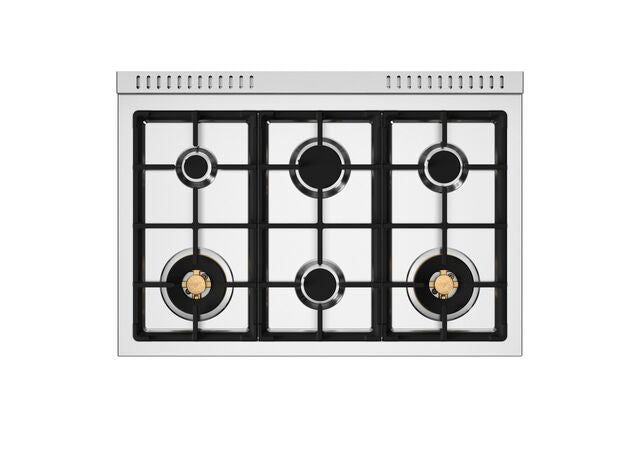 Bertazzoni Professional Series 36" Range:  Gas, Dual Fuel, and Induction — Multiple Finishes