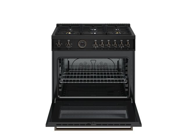 Bertazzoni Professional Series 36" Range:  Gas, Dual Fuel, and Induction — Multiple Finishes