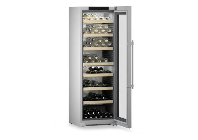 Liebherr 24" Freestanding Wine Storage Refrigerator - Dual Zone - Stainless Steel