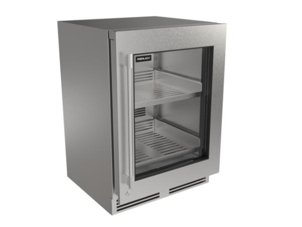 Perlick G5 Luxe 24" Glass Door Refrigerator – Indoor/Outdoor Rated - Panel Ready