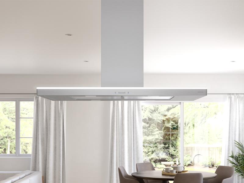 Zephyr Lucé Island Hood – 600 CFM – Stainless Steel