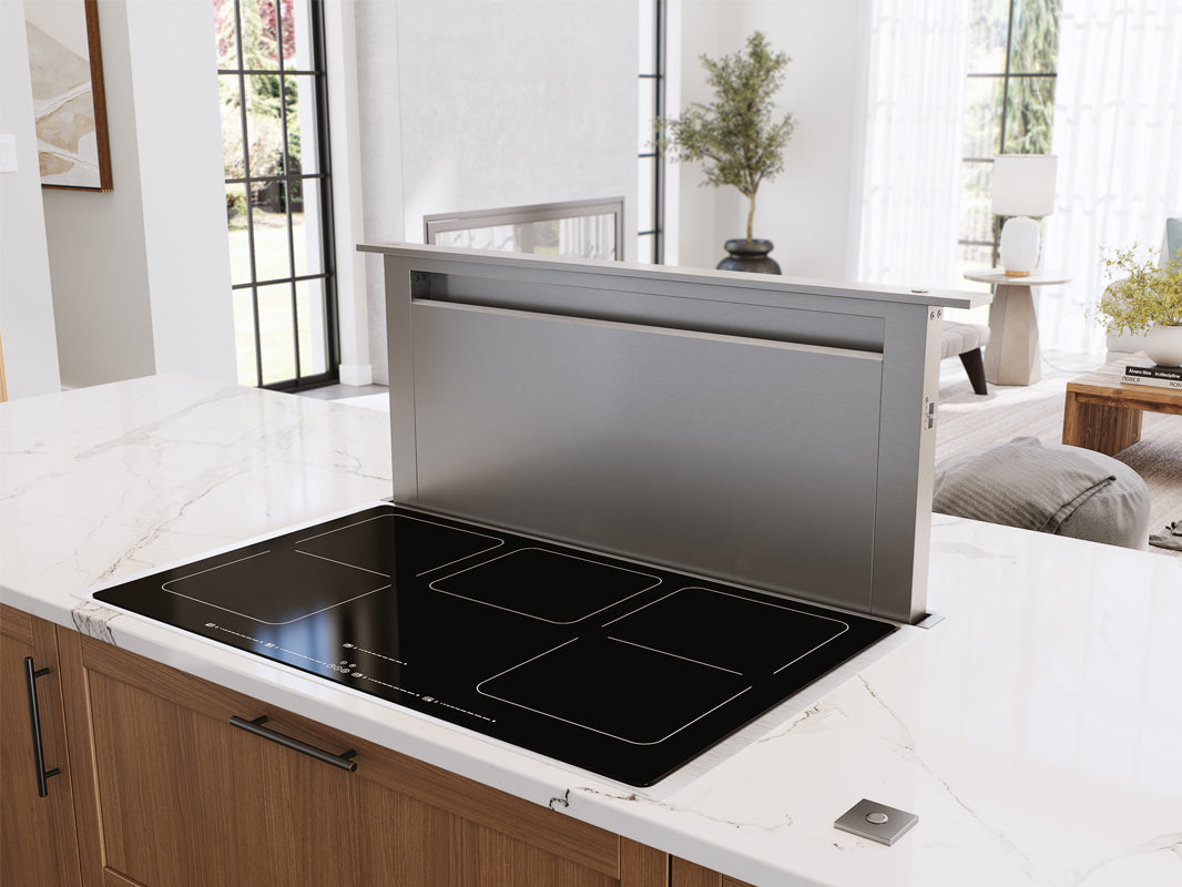 Zephyr Treviso Downdraft – 600 CFM - 14" Rise – Stainless Steel