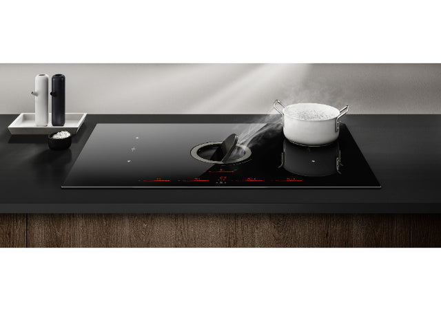 Elica NikolaTesla Invert 36" Induction Cooktop - Downdraft - Black Ceramic or Anti Scratch Glass