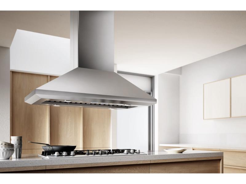 Elica Leone Island Hood 1200 CFM – Stainless Steal