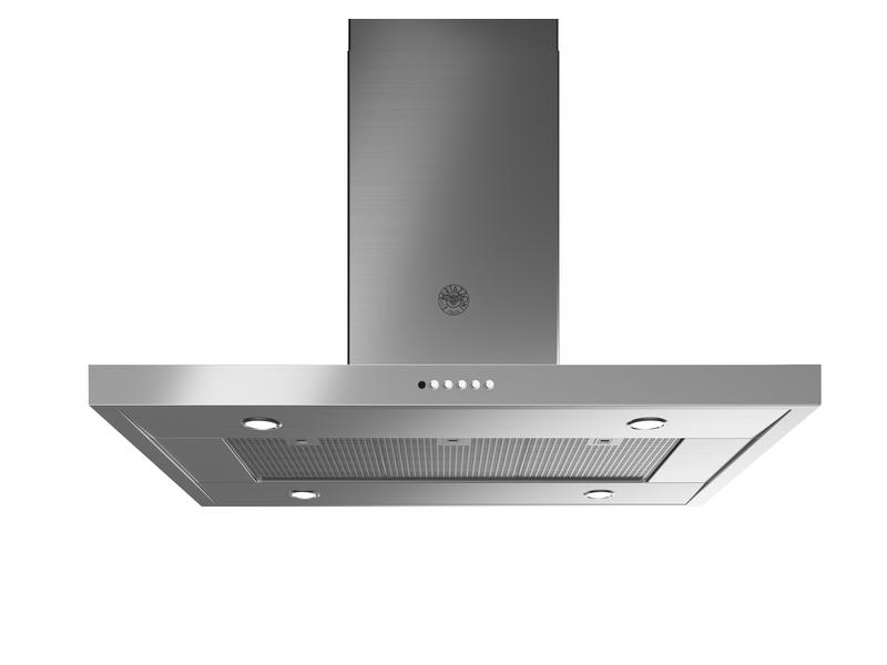 Bertazzoni Professional Series T-Shape Island Hood - 600 CFM - Stanless Steel