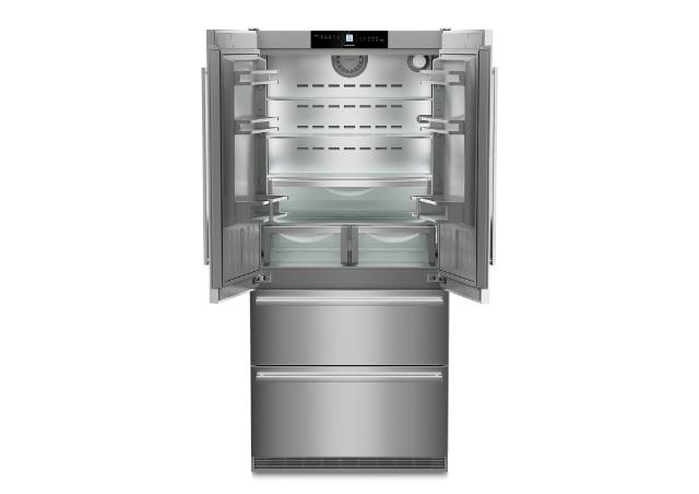 Liebherr 36" Freestanding French Door Refrigerator/Freezer with Ice Maker – Stainless Steel