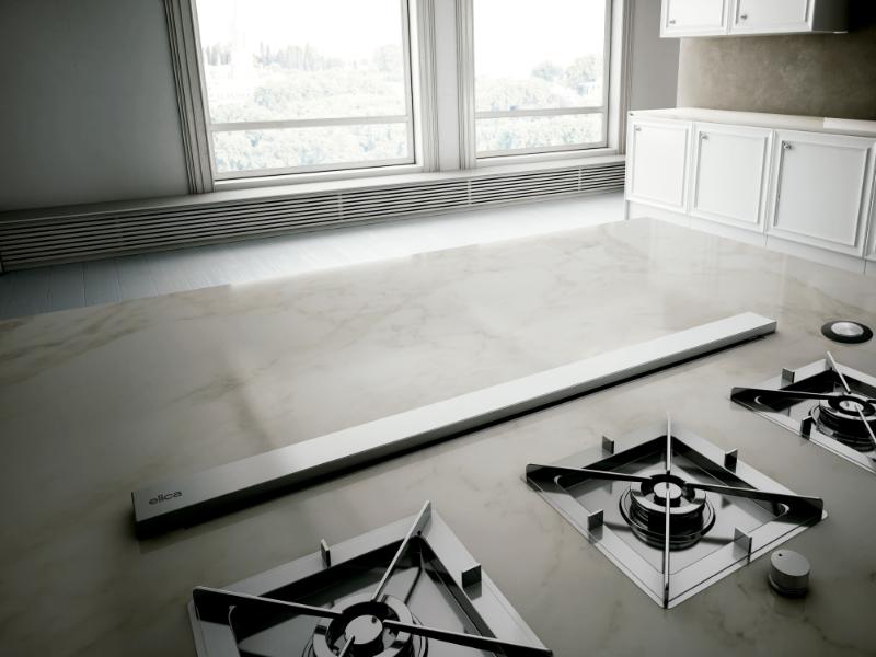 Elica Rise Downdraft - 600 CFM - Stainless Steal