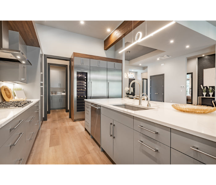 Perlick C-Series 30" Glass Door Dual Zone Wine Column – Indoor - Stainless Steel & Panel Ready - Right & Left Hinge
