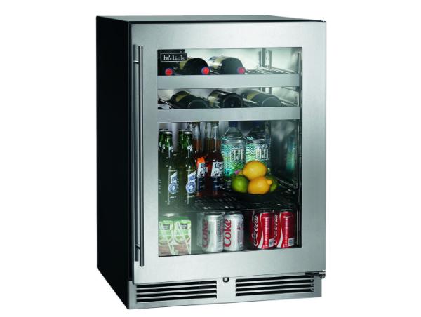 Perlick G5 Core 24" Glass Door Beverage Center – Indoor/Outdoor Rated - Panel Ready