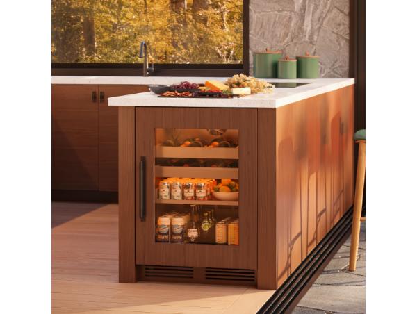 Perlick G5 Luxe 24" Solid Door Beverage Center – Indoor/Outdoor Rated - Panel Ready