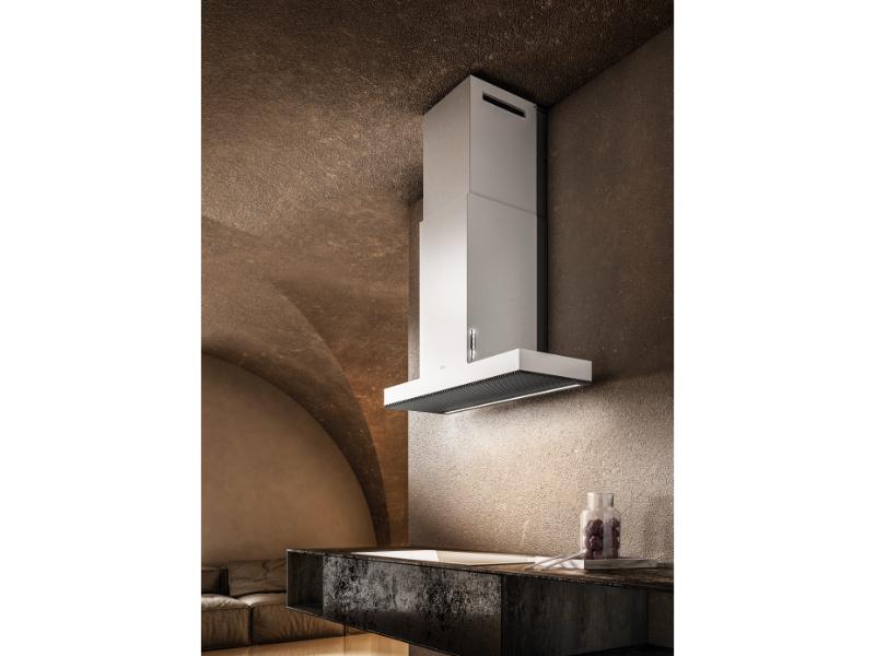 Elica Haiku Wall Mount Hood 600 CFM – Stainless Steal, Black & White