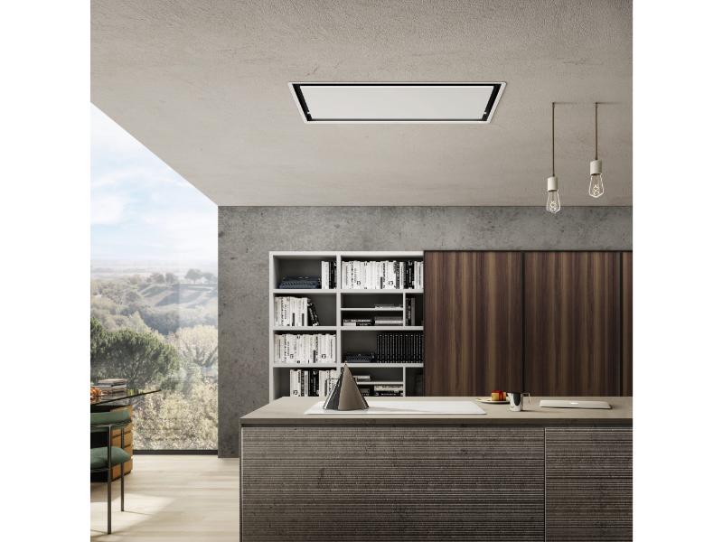 Elica Illusion Ceiling Mount - 600 CFM – White