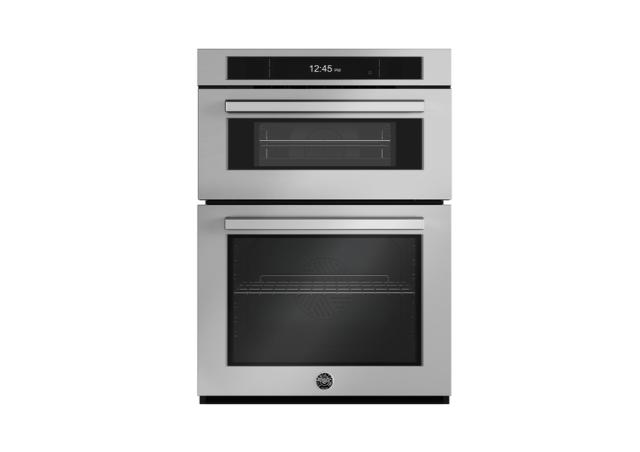 Bertazzoni Professional Series 30" Speed Oven Combination Self-Clean - Stainless Steel