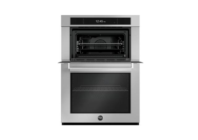Bertazzoni Professional Series 30" Speed Oven Combination Self-Clean - Stainless Steel