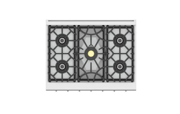 Hestan 36" Range — All Gas, Stainless Steel