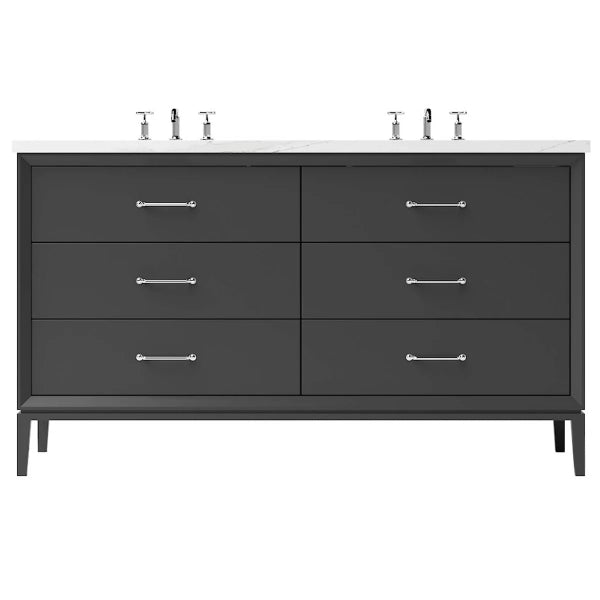Vanderloc Alexandra Double Drawer Bathroom Vanity