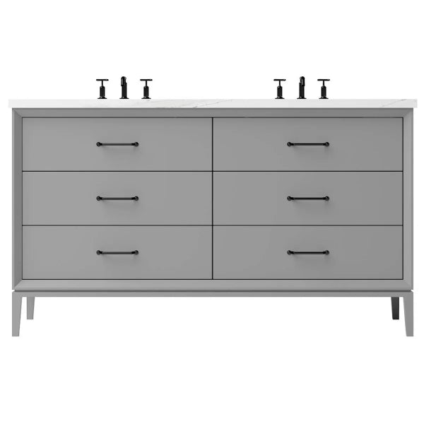 Vanderloc Alexandra Double Drawer Bathroom Vanity