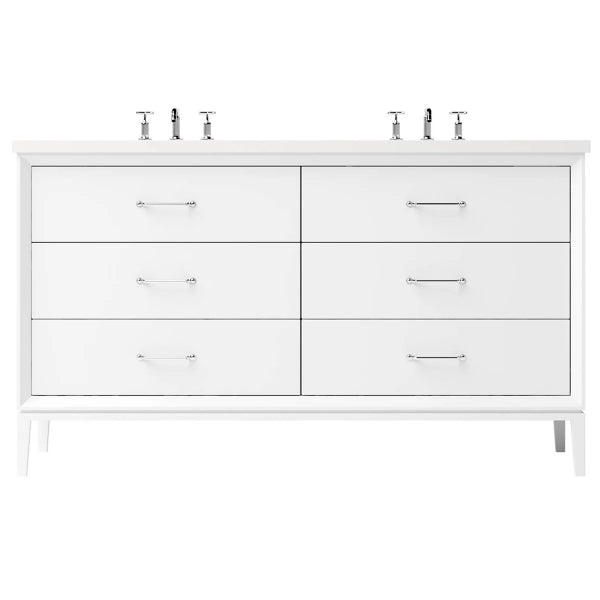 Vanderloc Alexandra Double Drawer Bathroom Vanity