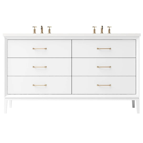 Vanderloc Alexandra Double Drawer Bathroom Vanity
