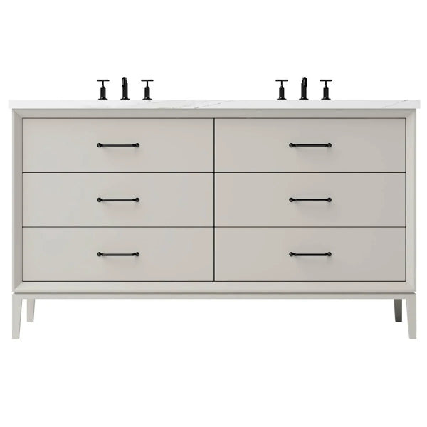 Vanderloc Alexandra Double Drawer Bathroom Vanity