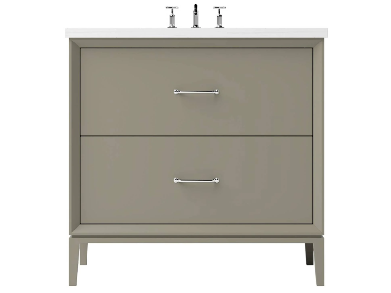Vanderloc Alexandra Two Drawer Single Bathroom Vanity