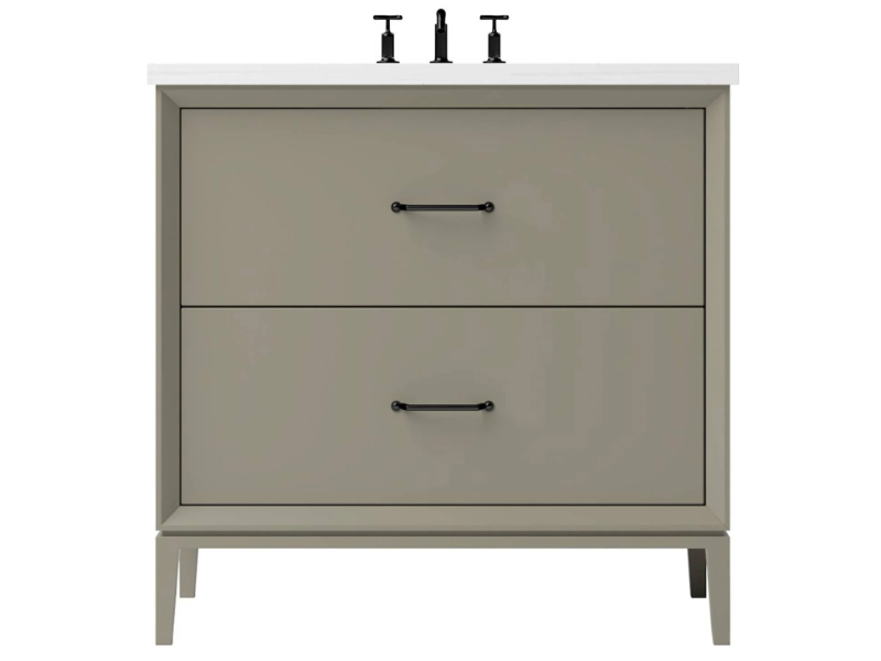Vanderloc Alexandra Two Drawer Single Bathroom Vanity