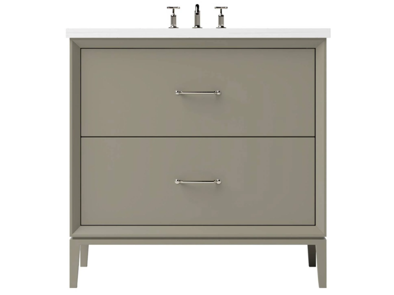 Vanderloc Alexandra Two Drawer Single Bathroom Vanity