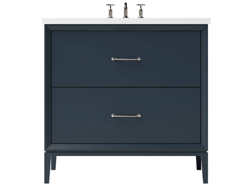 Vanderloc Alexandra Two Drawer Single Bathroom Vanity
