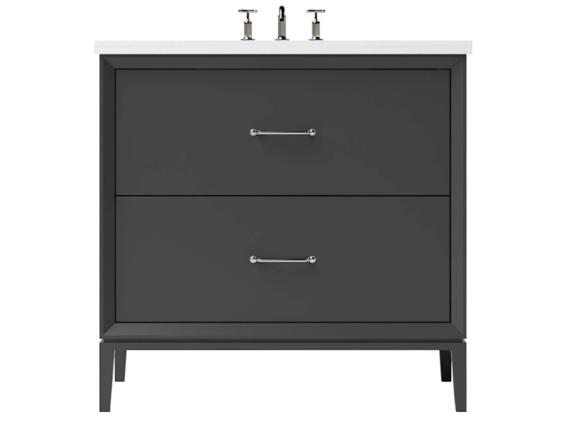 Vanderloc Alexandra Two Drawer Single Bathroom Vanity