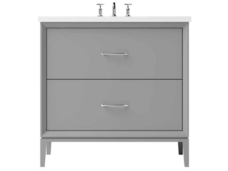 Vanderloc Alexandra Two Drawer Single Bathroom Vanity