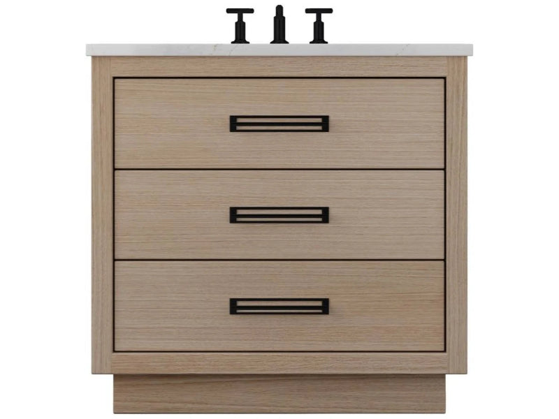 Vanderloc Avalon Three Drawer Single Bathroom Vanity