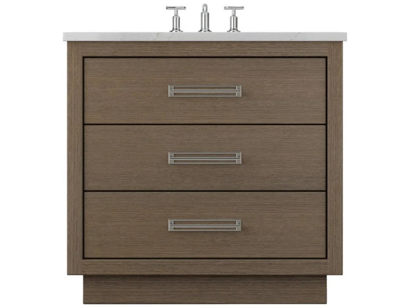 Vanderloc Avalon Three Drawer Single Bathroom Vanity