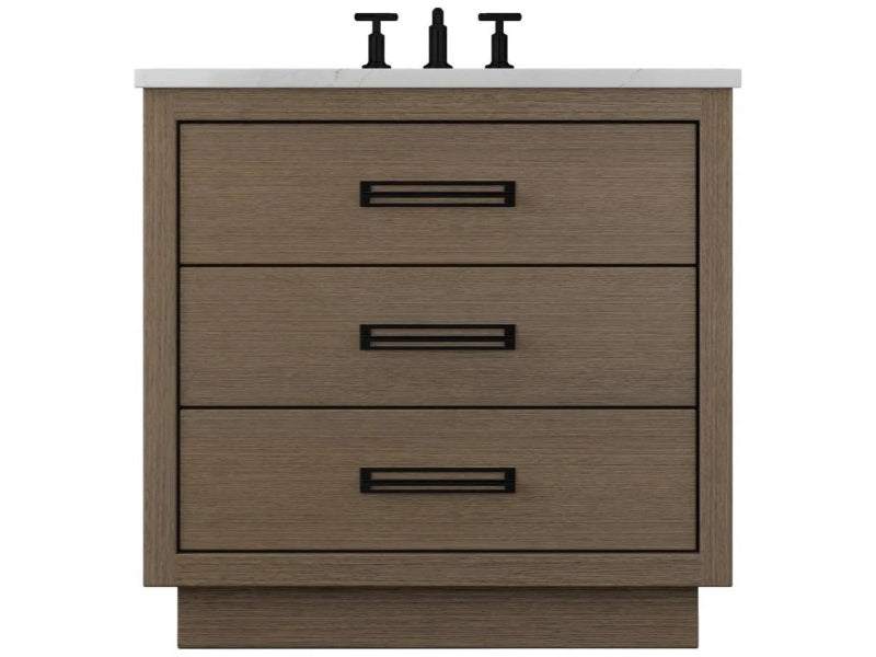 Vanderloc Avalon Three Drawer Single Bathroom Vanity