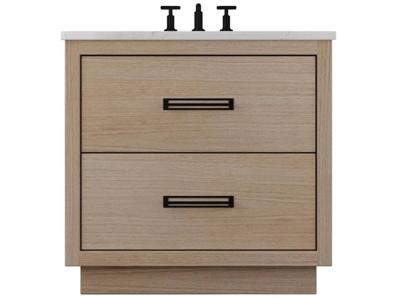 Vanderloc Avalon Two Drawer Single Bathroom Vanity