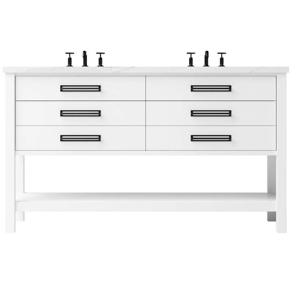 Vanderloc Kiawah Double Drawer Bathroom Vanity