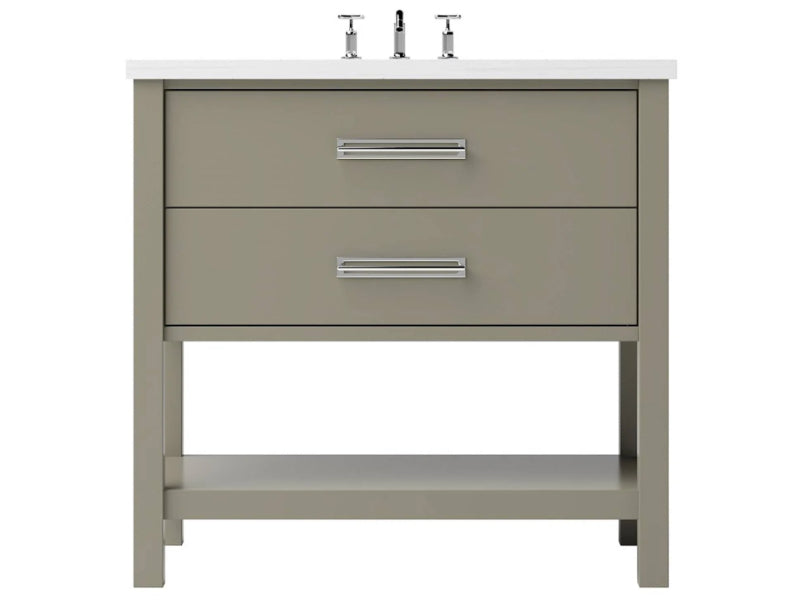 Vanderloc Kiawah Two Drawer Single Bathroom Vanity