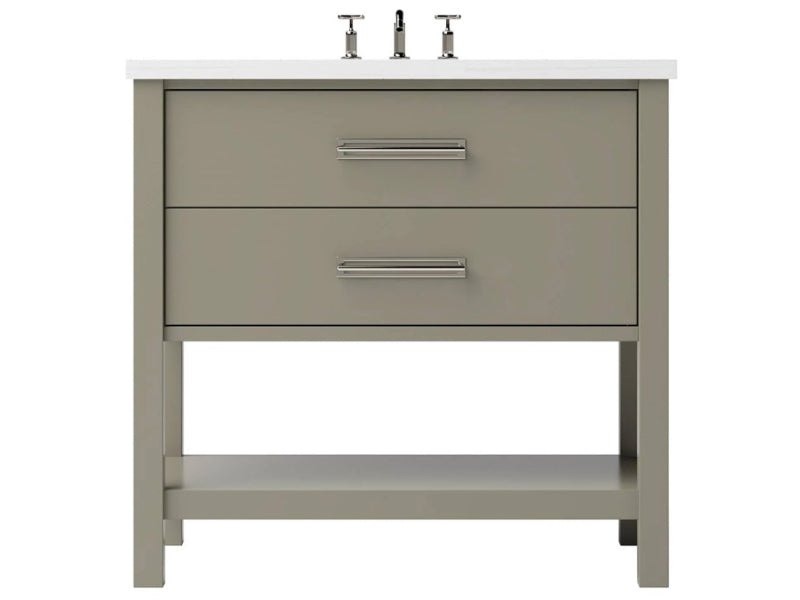 Vanderloc Kiawah Two Drawer Single Bathroom Vanity