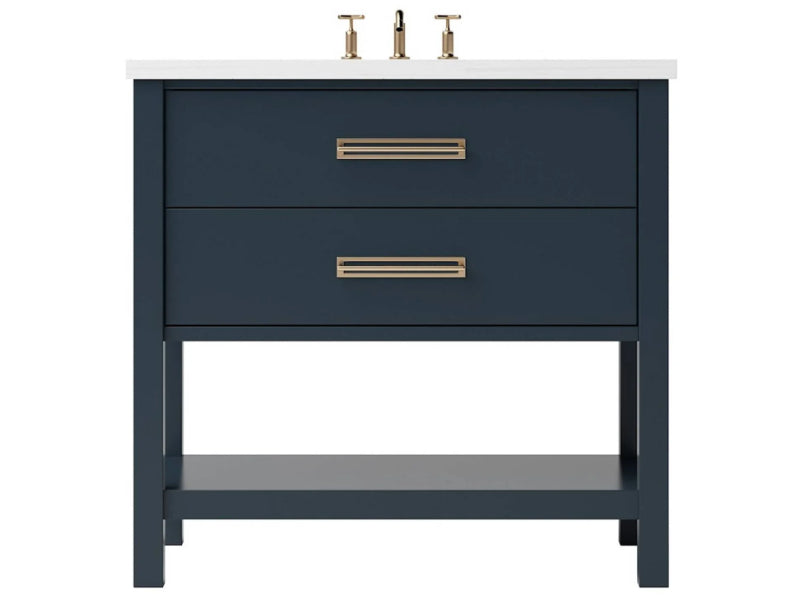 Vanderloc Kiawah Two Drawer Single Bathroom Vanity