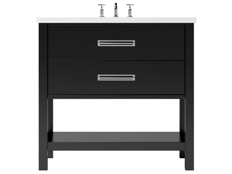 Vanderloc Kiawah Two Drawer Single Bathroom Vanity