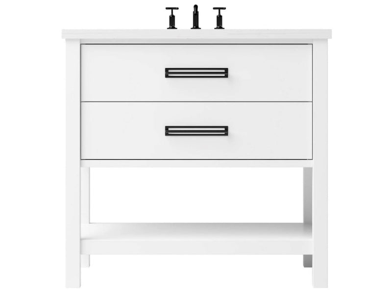 Vanderloc Kiawah Two Drawer Single Bathroom Vanity