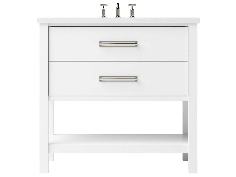 Vanderloc Kiawah Two Drawer Single Bathroom Vanity