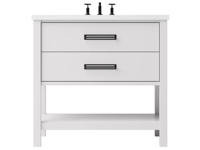 Vanderloc Kiawah Two Drawer Single Bathroom Vanity