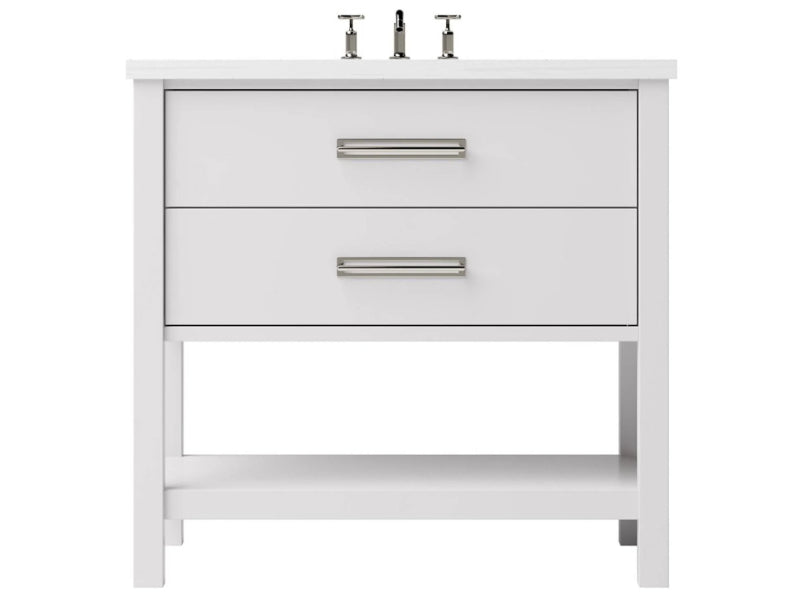 Vanderloc Kiawah Two Drawer Single Bathroom Vanity