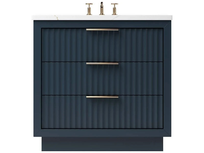 Vanderloc LeCrieú Three Drawer Single Bathroom Vanity
