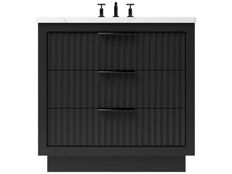 Vanderloc LeCrieú Three Drawer Single Bathroom Vanity