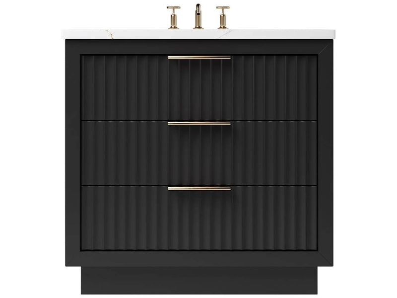 Vanderloc LeCrieú Three Drawer Single Bathroom Vanity
